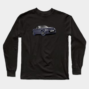 Mazda MX-5 Mark IV in black Long Sleeve T-Shirt